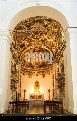 Kapelle des Allerheiligsten Sakraments - Cattedrale di San Gerlando (Kathedrale von Agrigent) - Sizilien, Italien Stockfoto