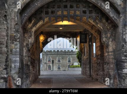 Castle Bow, Taunton, Somerset Stockfoto