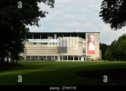 Washington, DC - 1. Juni 2018: Saint John Paul II National Shrine in Washington, DC Stockfoto