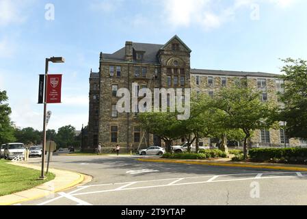Washington, DC - 1. Juni 2018: Katholische Universität von Amerika Stockfoto