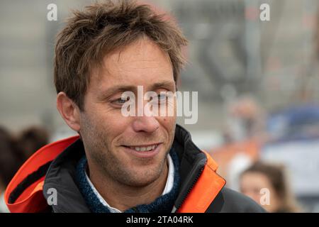 LIPINSKI Ian (fra), Class 40 Credit Mutuel, Porträt vor Beginn der 14. Auflage des Duosegelrennens von Transat Jacques Vabre im Hafen von Le Havre am 27. Oktober 2019 in Le Havre, Frankreich - Foto Olivier Blanchet / DPPI Stockfoto