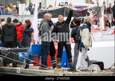 DE PAVANT Kito (fra), Made in Midi, Porträt zum Beginn der 14. Auflage des Duos Transat Jacques Vabre im Hafen von Le Havre am 27. Oktober 2019 in Le Havre, Frankreich - Foto Olivier Blanchet / DPPI Stockfoto