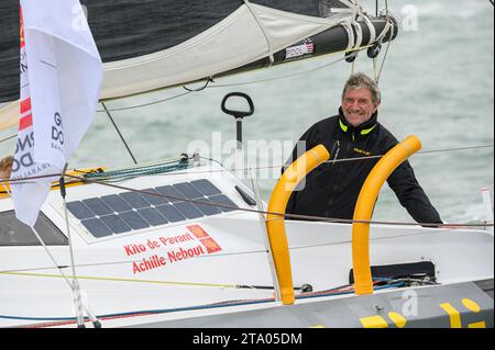 DE PAVANT Kito (fra), Made in Midi, Porträt zum Beginn der 14. Auflage des Duos Transat Jacques Vabre im Hafen von Le Havre am 27. Oktober 2019 in Le Havre, Frankreich - Foto Olivier Blanchet / DPPI Stockfoto