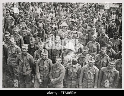 1. Weltkrieg: Gefangene, Frankreich Stockfoto