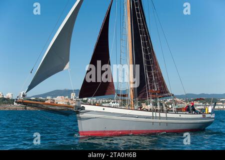 SEGELN - PANERAI - TRANSAT CLASSIQUE 2012 - CASCAIS > LA BARBADE - START - CASCAIS (POR) - 02/12/2012 - FOTO OLIVIER BLANCHET / DPPI - ARTAIUS Stockfoto