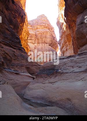 Wadi AlNaam, Alula, Saudi-Arabien Stockfoto