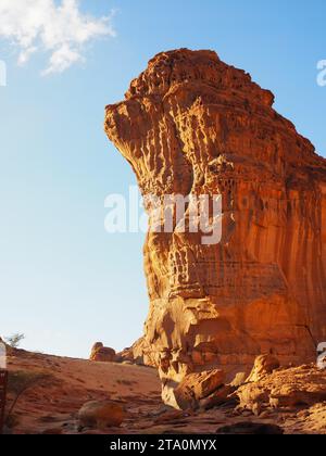 Wadi AlNaam, Alula, Saudi-Arabien Stockfoto