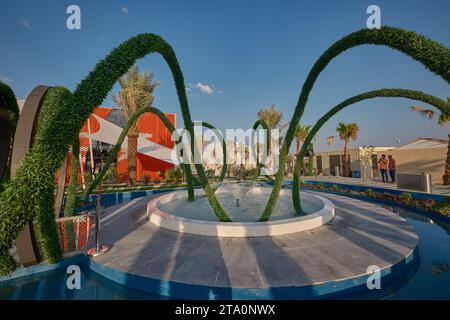 Die Qatar Expo 2023 im Al Bidda Park-Rumaila, Doha, Katar, findet vom 2. Oktober 2023 bis 28. März 2024 statt Stockfoto