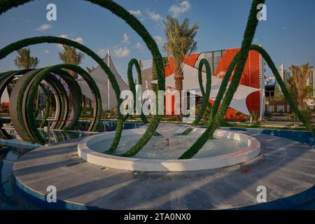 Die Qatar Expo 2023 im Al Bidda Park-Rumaila, Doha, Katar, findet vom 2. Oktober 2023 bis 28. März 2024 statt Stockfoto