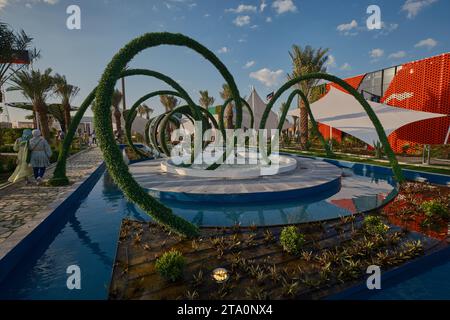 Die Qatar Expo 2023 im Al Bidda Park-Rumaila, Doha, Katar, findet vom 2. Oktober 2023 bis 28. März 2024 statt Stockfoto