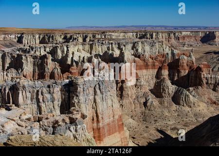 Klassische amerikanische Landschaften: Coalmine Canyon in der Nähe von Tuba City Stockfoto