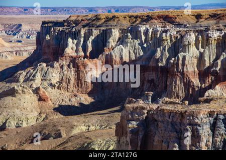 Klassische amerikanische Landschaften: Coalmine Canyon in der Nähe von Tuba City Stockfoto