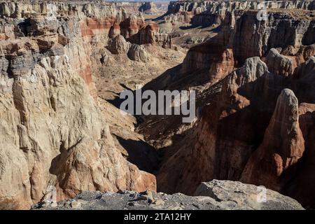 Klassische amerikanische Landschaften: Coalmine Canyon in der Nähe von Tuba City Stockfoto