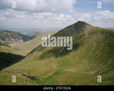 Catstye Cam, Teil des Helvellyn Massivs in den Eastern Fells, Lake District National Park, Cumbria Stockfoto