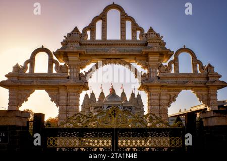 BAP Shri Swaminarayan Mandir, Neasden, Borough of Brent, London, England, UK Stockfoto