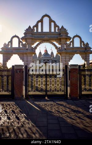 BAP Shri Swaminarayan Mandir, Neasden, Borough of Brent, London, England, UK Stockfoto