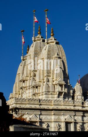 BAP Shri Swaminarayan Mandir, Neasden, Borough of Brent, London, England, UK Stockfoto