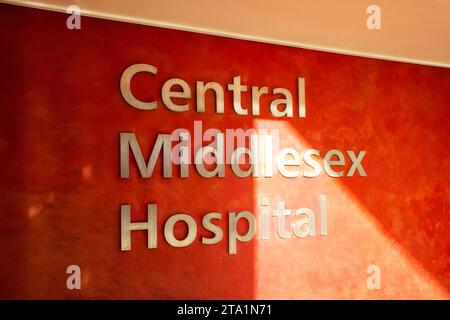 Central Middlesex Hospital, Acton Lane, Borough of Brent, London, England, UK Stockfoto