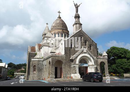 Eglise du sacré cœur de Balata, Route de Balata, Fort de France, Martinique, Antillen Stockfoto