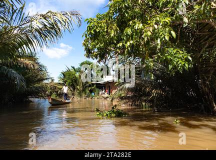 Mekongdelta, Vietnam Stockfoto