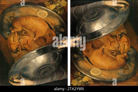 Der Koch um 1570 von Giuseppe Arcimboldo Stockfoto