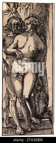 Adam und Eva 1519 von Hans Baldung Grien Stockfoto