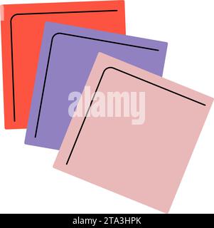 Reinigungslappen. Reinigungswerkzeug. Wartungsausrüstung für die allgemeine Ordnung und Sauberkeit. Vektorabbildung. Stock Vektor