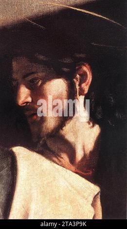 Die Berufung des Heiligen Matthäus (Detail) 1599-1600 von Caravaggio Stockfoto