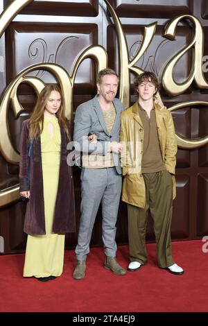 Damian Lewis, WONKA World Premiere, Royal Festival Hall, London, Großbritannien, 28. November 2023, Foto: Richard Goldschmidt Stockfoto