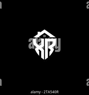 XR-Initialen Premium-Logo-Monogramm mit modernen Vorlagen Stock Vektor