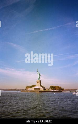 Freiheitsstatue, Liberty Island, New York City, Vereinigte Staaten von Amerika. Stockfoto