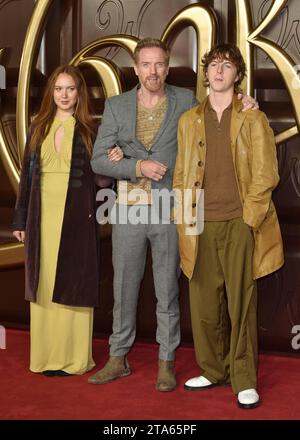 London, England. UK. Am 28. Dienstag nimmt Damian Lewis an der Wonka-Weltpremiere in der Royal Festival Hall in London Teil. UK. Dienstag, 28. November 2023 - BANG MEDIA INTERNATIONAL FAMOUS PICTURES 28 HOLMES ROAD LONDON NW5 3AB VEREINIGTES KÖNIGREICH Tel. 44 0 02 7485 1005 E-Mail: picturesfamous.uk.com Copyright: XJamesxWarrenx FP Wonka World Premiere 160 Credit: Imago/Alamy Live News Stockfoto