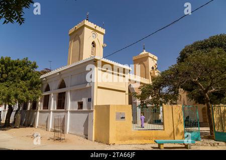 Dakar, Senegal: 28. Januar 2019: Kirche am Ufer, Goree Island, Senegal Stockfoto