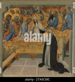 Die mystische Heirat der Heiligen Katharina von Siena 1447-65 durch Giovanni Di Paolo Stockfoto