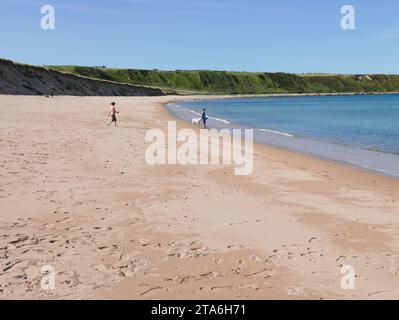 Melvich Beach in Sutherland, Nord-Schottland Stockfoto