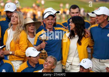 Aktenfoto vom 11/23 von Luke Donald, der Europa beim Ryder Cup 2025 in Bethpage Black in New York Captain wird, hat Ryder Cup Europe bekanntgegeben. Erscheinungsdatum: Mittwoch, 29. November 2023. Stockfoto