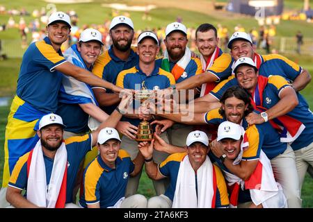 Aktenfoto vom 11/23 von Luke Donald, der Europa beim Ryder Cup 2025 in Bethpage Black in New York Captain wird, hat Ryder Cup Europe bekanntgegeben. Erscheinungsdatum: Mittwoch, 29. November 2023. Stockfoto