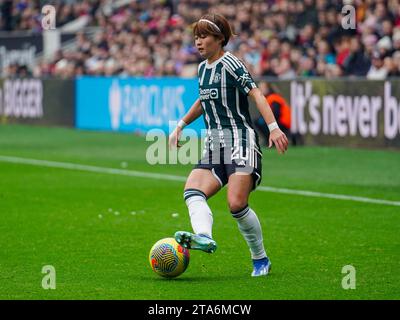 Bristol, Großbritannien. November 2023. Ashton Gate Stadium Manchester United Frauen treten im Ashton Gate Stadium, Bristol, Vereinigtes Königreich gegen Bristol City Women auf, was zu einem 2-0 Sieg gegen Manchester am 26/11/2023 führte Veronica Iweanya/SPP (Veronica Iweanya/SPP) Credit: SPP Sport Press Photo. /Alamy Live News Stockfoto