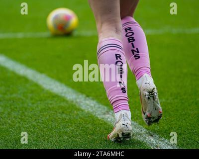 Bristol, Großbritannien. November 2023. Ashton Gate Stadium Manchester United Frauen treten im Ashton Gate Stadium, Bristol, Vereinigtes Königreich gegen Bristol City Women auf, was zu einem 2-0 Sieg gegen Manchester am 26/11/2023 führte Veronica Iweanya/SPP (Veronica Iweanya/SPP) Credit: SPP Sport Press Photo. /Alamy Live News Stockfoto