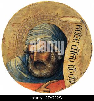 Der Prophet Jesaja 1405-10 von Lorenzo Monaco Stockfoto