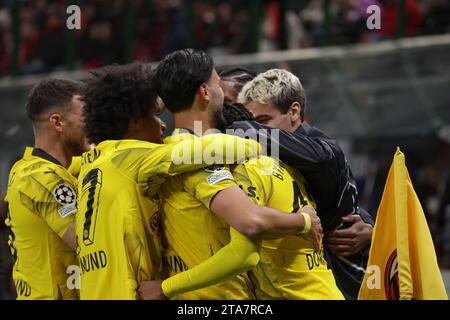 Mailand, Italien. November 2023. Während des UEFA Champions League-Spiels in Giuseppe Meazza, Mailand. Der Bildnachweis sollte lauten: Jonathan Moscrop/Sportimage Credit: Sportimage Ltd/Alamy Live News Stockfoto