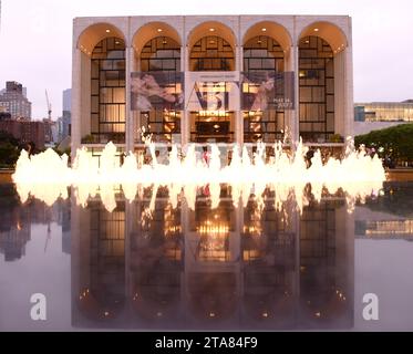 New York, USA - 29. Mai 2018: Metropolitan Opera in New York City. Stockfoto