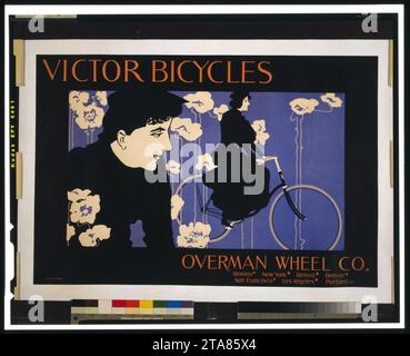 Victor Bicycles Overman Wheel Co. - Bradley. Stockfoto