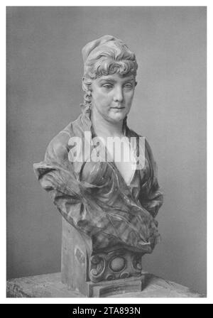 Victor Tilgner - 57 - Frau Oberbaurath Wagner. Stockfoto