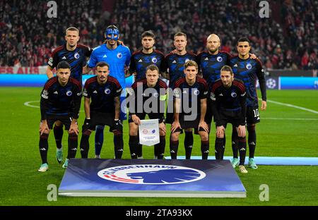 Allianz Arena, München, Deutschland. November 2023. Bayern München gegen den FC Kopenhagen in der Allianz Arena München. Ulrik Pedersen/CSM/Alamy Live News Stockfoto