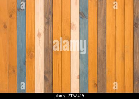 Holz Textur Bretter Diele Bunte Linie farbige Streifen Hintergrund Holz. Stockfoto