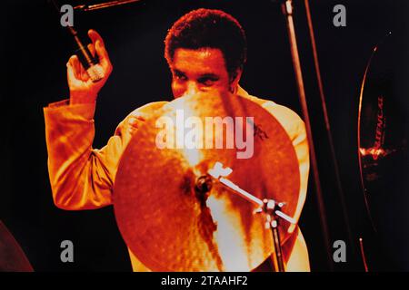 Al Foster (* 18. Januar 1943 in Richmond, Virginia) ist ein US-amerikanischer Jazz-Schlagzeuger. Von 1972 bis 1985 Mitglied der Miles Davis Band. Foto Kazimierz Jurewicz, Stockfoto