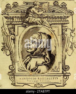 Vite de più eccellenti pittori scultori ed architetti (1767) (14597584800). Stockfoto