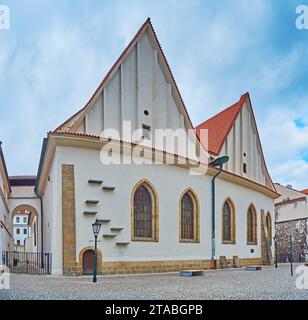 Mittelalterliche Kapelle auf dem Bethlehem-Platz in Stare Mesto, Prag, Tschechien Stockfoto