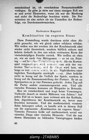 Vom Einmaleins zum Integral - Seite 060. Stockfoto